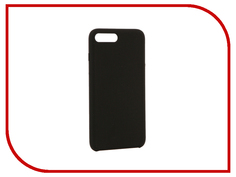 Аксессуар Чехол BROSCO Soft Rubber для APPLE iPhone 7 Plus Black IP7P-SOFTRUBBER-BLACK