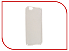 Аксессуар Чехол BROSCO Silicone для APPLE iPhone 6 Transparent IP6-TPU-BMP-TRANSPARENT