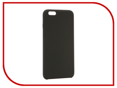 Аксессуар Чехол BROSCO Soft Rubber для APPLE iPhone 6 Plus Grey IP6P-SOFTRUBBER-GREY