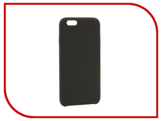 Аксессуар Чехол BROSCO Soft Rubber для APPLE iPhone 6 Grey IP6-SOFTRUBBER-GREY