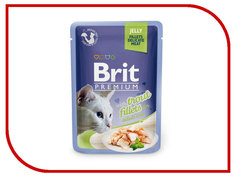 Корм Brit Premium Форель в желе 85g для кошек 518494 Brit*