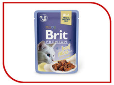 Корм Brit Premium Говядина в желе 85g для кошек 518470 Brit*