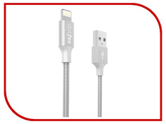 Аксессуар Dotfes USB - Lightning MFI A03F 2.5A 1m Grey 14604