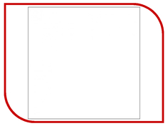 Фон FST 60x130 White Matt