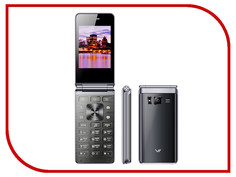 Сотовый телефон Vertex S105 Flip Dark Gray