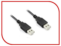 Аксессуар Greenconnect PRO USB 2.0 AM-AM Black GCR-UM2M-BD2S-0.5m