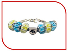 Браслет Energy-Armor Womens Charm Bracelet Turquoise - Lime Green M