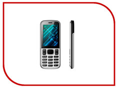Сотовый телефон Vertex D510 Black Silver