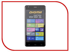 Сотовый телефон Digma VOX S501 3G Black