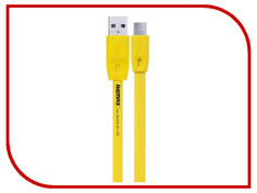 Аксессуар Remax microUSB Full Speed 1m Yellow 14202