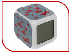 Часы Toypost Блок красной руды пиксельные с подсветкой N03351