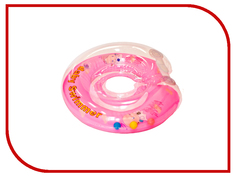 Надувной круг Baby Swimmer Розовый бутон BS12A-B