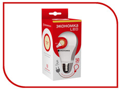 Лампочка Экономка A60 5W E27 230V 3000K Eco_LED5WA60E2730