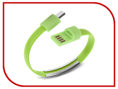 Аксессуар IQ Format Bracelet micro USB Green