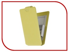 Аксессуар Чехол-флип Clever SlideUP S 3.5-4.3-inch универсальный иск. кожа Green Media Gadget