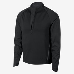 Мужская футболка для тренинга с молнией до середины груди NikeLab Essentials Therma-Sphere Max