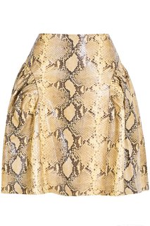 Кожаная юбка Simone Rocha