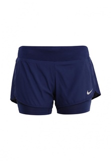 Шорты спортивные Nike W NK FLX 2IN1 SHORT RIVAL