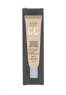 Тональное средство Eva Mosaic для коррекции цвета кожи СС Color Correction Cream, 20 мл, 01, фарфор