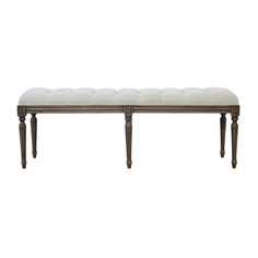 Оттоманка bench (gramercy) белый 117x66x43 см.