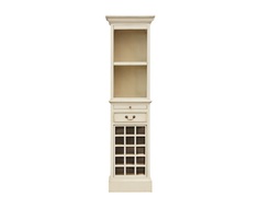 Шкаф old wine cabinet (gramercy) бежевый 50x180x40 см.