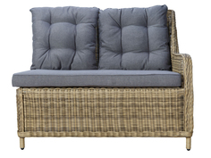 Левый модуль бергамо (outdoor) бежевый 115.0x98.0x90.0 см. 4 Si S