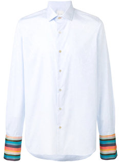 рубашка с полосатыми манжетами Paul Smith