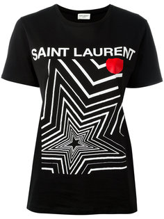 футболка с принтом Saint Laurent