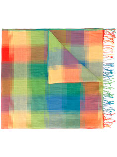 шарф в клетку  Paul Smith