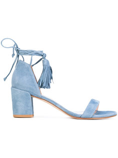 босоножки с завязками вокруг щиколотки Stuart Weitzman