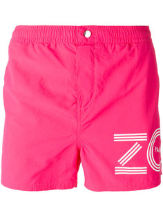пляжные шорты с логотипом Kenzo