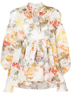 блузка с цветочным принтом Rosie Assoulin