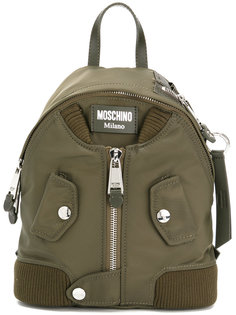 bomber jacket backpack Moschino