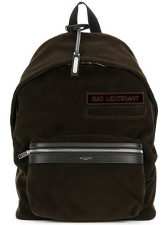 corduroy Bad Lieutenant City backpack Saint Laurent