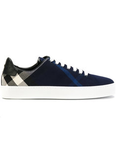 Overdyed house check sneakers Burberry