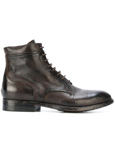 distressed boots Silvano Sassetti