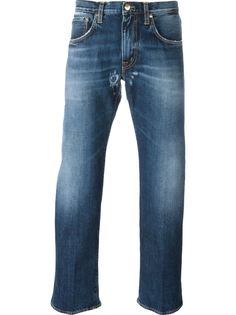 джинсы с необработанными краями   +People