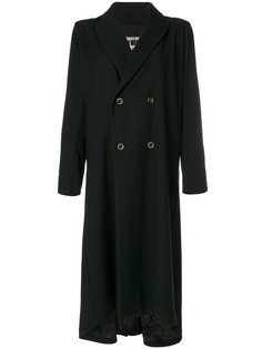 длинное двубортное пальто  Uma Wang