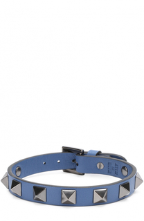 Кожаный браслет Rockstud Valentino