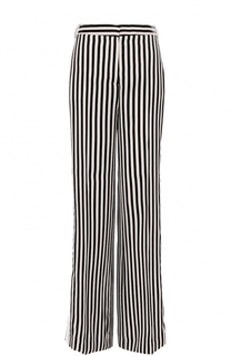 Расклешенные брюки в контрастную полоску Victoria by Victoria Beckham