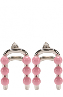 Серьги с отделкой из бусин Marni