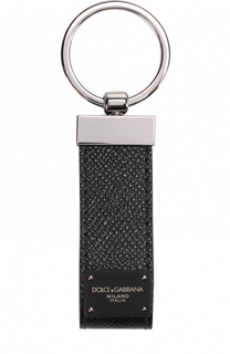 Кожаный брелок для ключей Dolce &amp; Gabbana