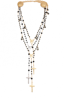 Ожерелье с крестами и кристаллами Swarovski Dolce &amp; Gabbana