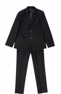 Шерстяной костюм из пиджака и брюк Giorgio Armani