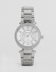 Миниатюрные серебристые часы Michael Kors MK5615 - Серебряный