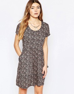 Свободное платье с цветочным принтом Diya - Мульти