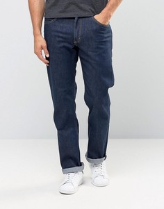 Темные эластичные джинсы прямого кроя Lee Brooklyn - Синий