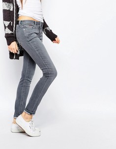 Зауженные джинсы с классической талией Hilfiger Denim - Серый