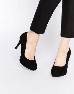 Туфли-лодочки для широкой стопы на каблуке New Look - Черный