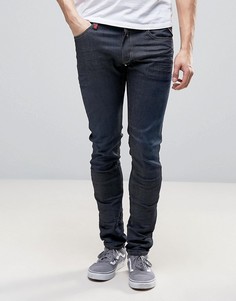 Темные плотные стретчевые джинсы скинни Replay Jondrill 3D - Синий